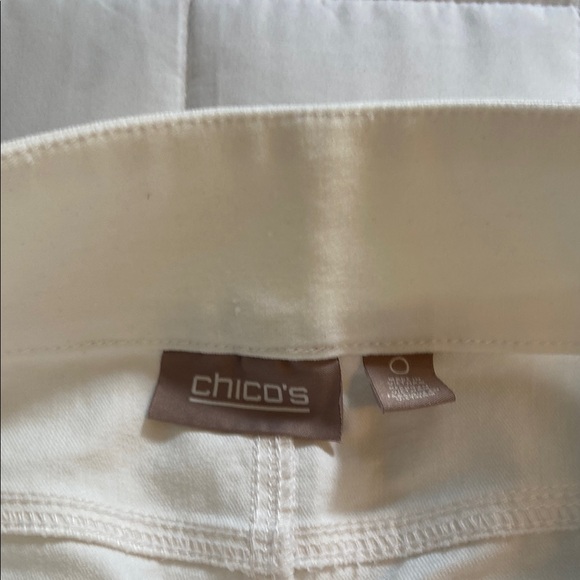 Chico's Cream Trousers - Picture 1 of 2